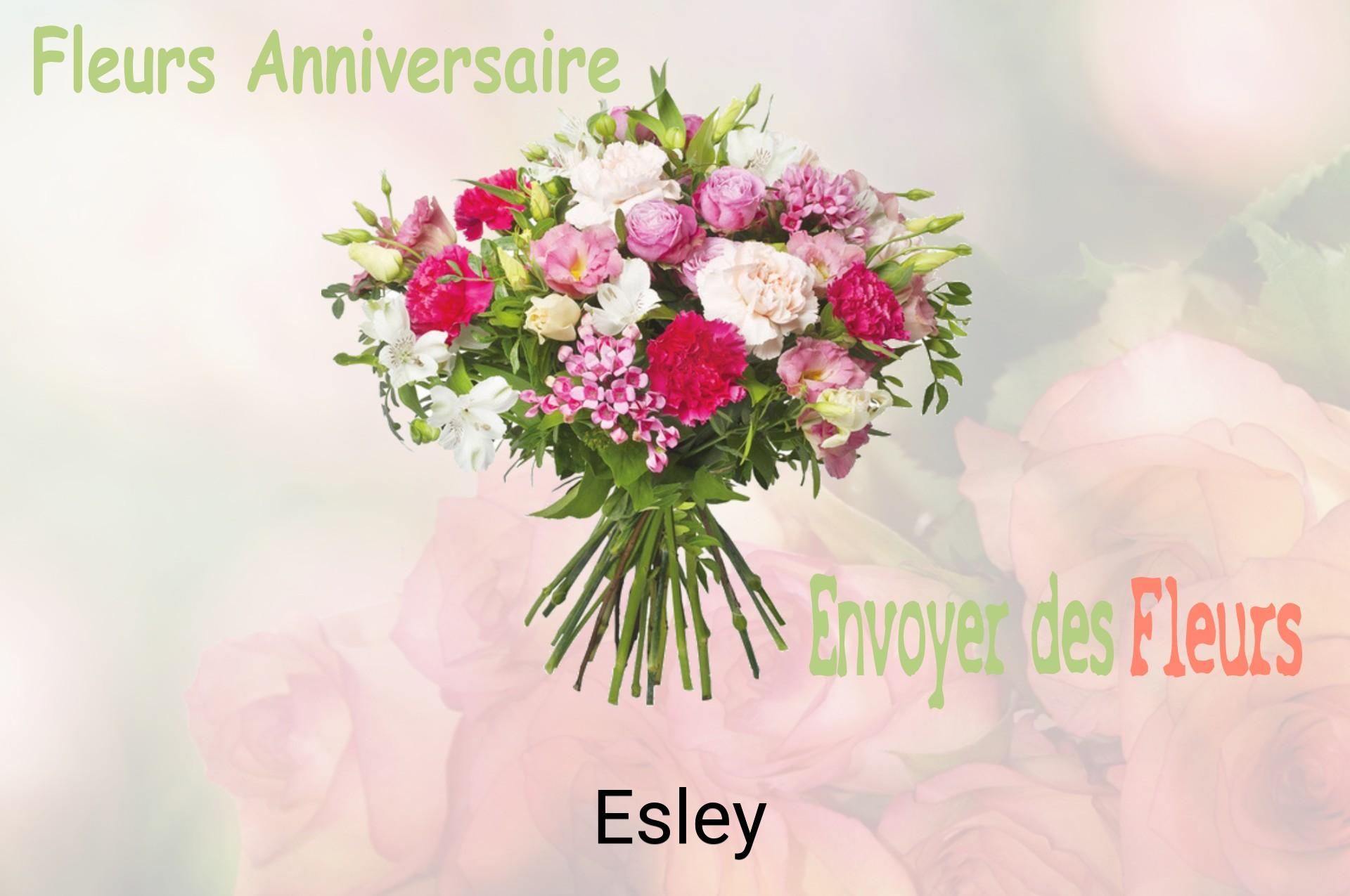 Bouquet de fleurs d’anniversaire livré à Esley
